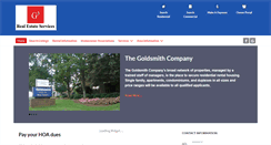 Desktop Screenshot of goldsmithpm.com
